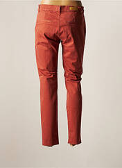Pantalon 7/8 orange HAPPY pour femme seconde vue