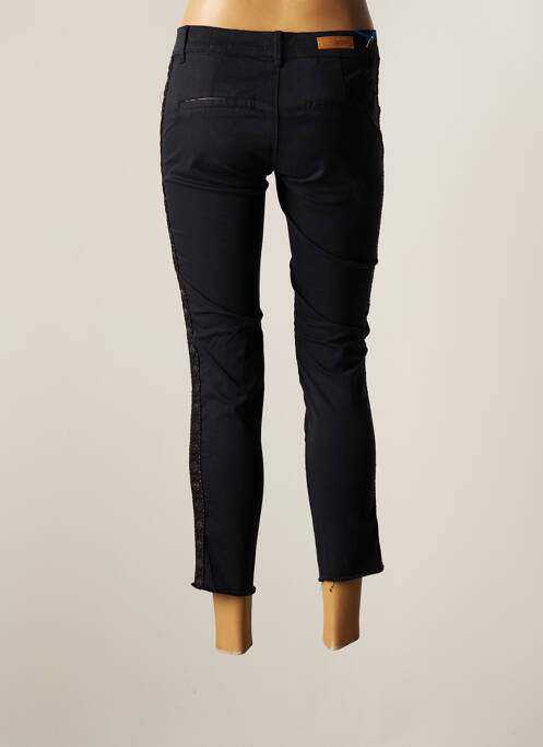 Pantalon 7/8 bleu HAPPY pour femme