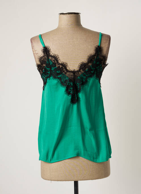 Top vert LES P'TITES BOMBES pour femme
