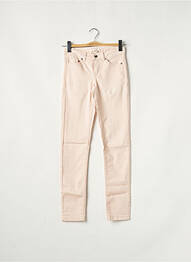 Pantalon slim taille basse taille basse rose LES P'TITES BOMBES femme