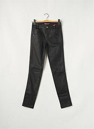 Pantalon slim taille élastique noir STREET ONE femme