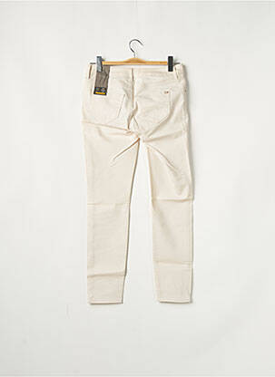 Jegging tissage enduit taille normale beige STREET ONE femme