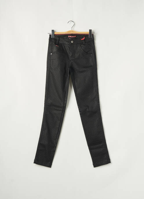 Pantalon slim taille élastique noir STREET ONE femme