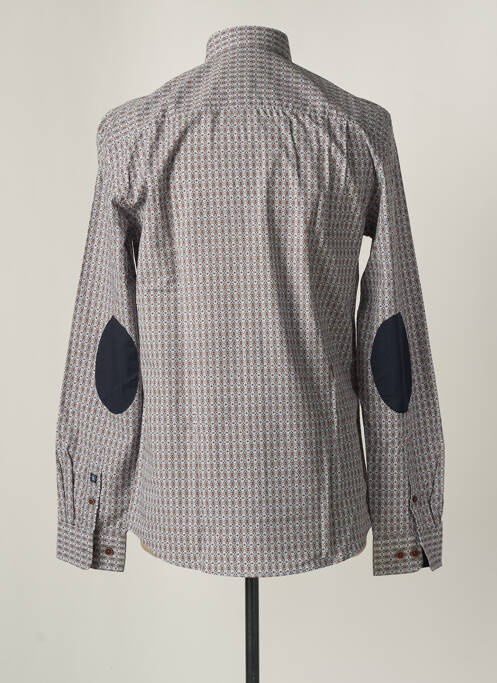 Chemise manches longues gris CAMBRIDGE pour homme