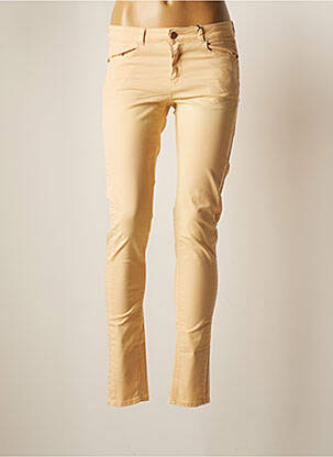 Jeans coupe slim slim taille basse orange CKS femme