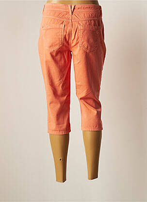 Corsaire taille basse taille basse orange CECIL femme