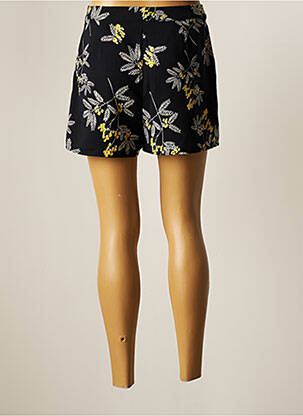 Short taille à pinces taille haute noir LES P'TITES BOMBES femme