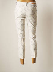 Pantalon 7/8 blanc YAYA pour femme seconde vue