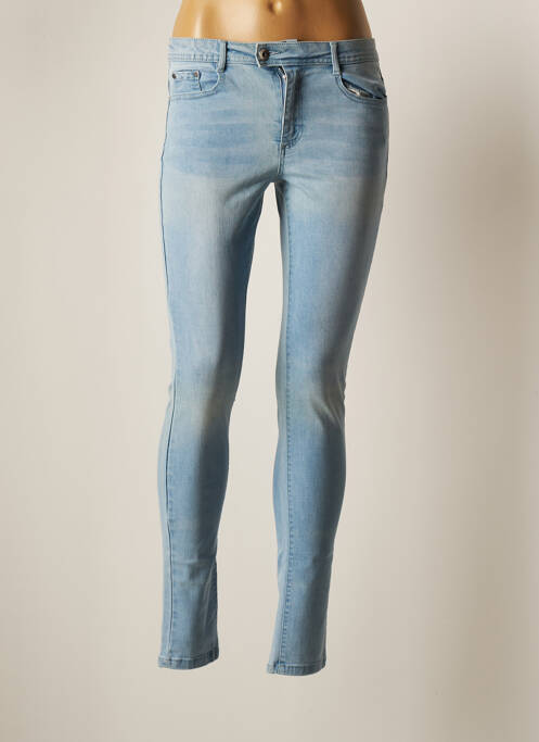 Jeans skinny bleu LES P'TITES BOMBES pour femme
