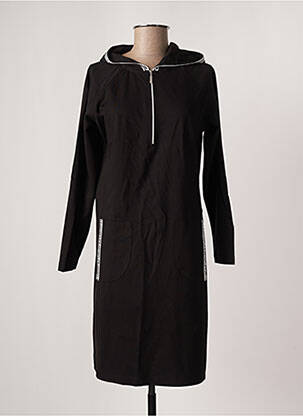 Robe mi-longue noir HAJO pour femme