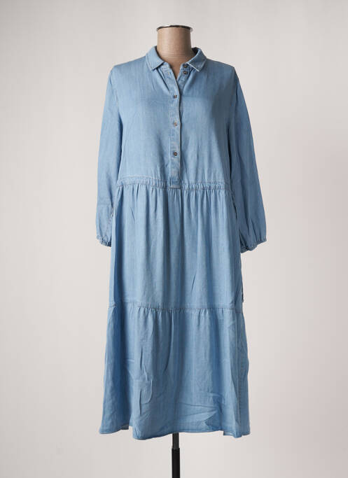 Robe mi-longue bleu BARBARA LEBEK pour femme