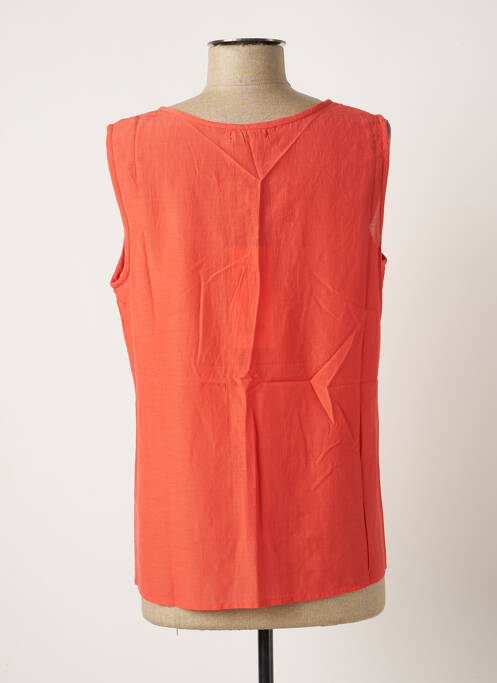 Top orange AGATHE & LOUISE pour femme