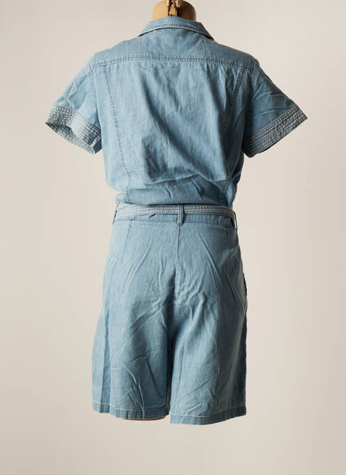 Combishort bleu KANOPE pour femme