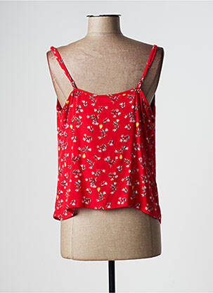 Top manches bretelles ajustables sans manche rouge LES TROPEZIENNES PAR M.BELARBI femme