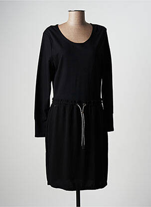Robe mi-longue noir CHATTAWAK pour femme