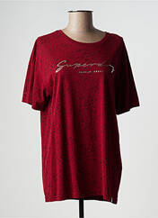 T-shirt rouge SUPERDRY pour femme seconde vue