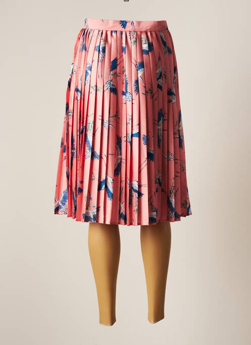 Jupe mi-longue rose SMASH WEAR femme
