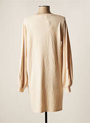 Robe pull beige EXQUISS'S pour femme seconde vue