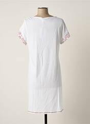Robe de chambre blanc BARANDI pour femme seconde vue