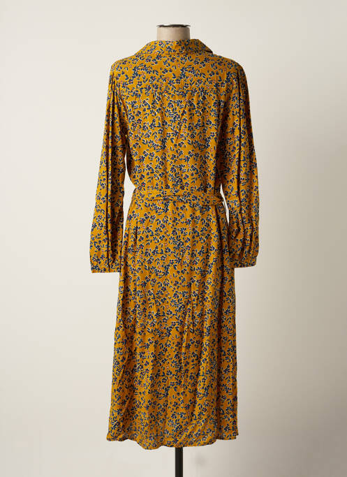 Robe mi-longue jaune AGATHE & LOUISE pour femme