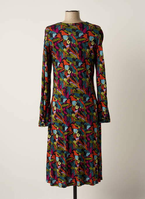 Robe mi-longue noir AGATHE & LOUISE pour femme