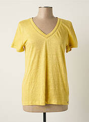 T-shirt jaune MAE MAHE pour femme seconde vue