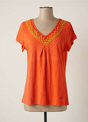 T-shirt orange AGATHE & LOUISE pour femme seconde vue