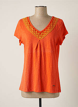 T-shirt orange AGATHE & LOUISE pour femme