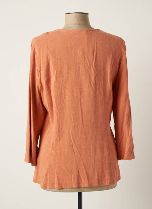 Top marron TELMAIL pour femme