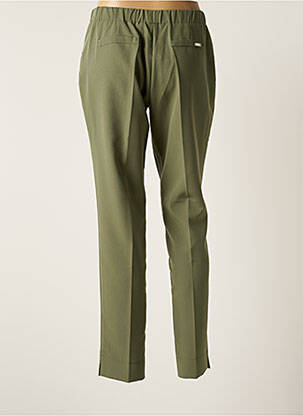 Pantalon chino taille normale taille normale vert TELMAIL femme