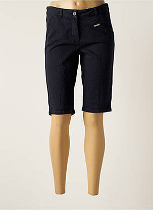 Bermuda taille normale taille normale bleu MAE MAHE femme
