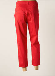 Pantalon 7/8 rouge MAE MAHE pour femme seconde vue