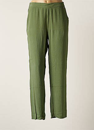 Pantalon chino vert AGATHE & LOUISE pour femme