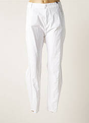 Pantalon slim blanc TELMAIL pour femme seconde vue