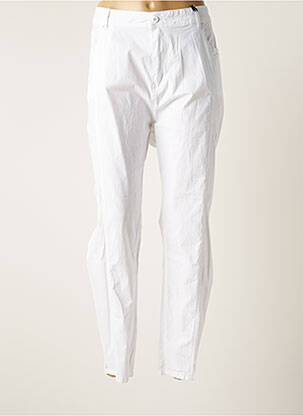 Pantalon slim blanc TELMAIL pour femme