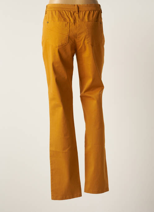 Pantalon droit orange AGATHE & LOUISE pour femme