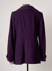 Manteau court violet CONCEPT K pour femme seconde vue
