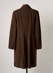 Manteau long marron CONCEPT K pour femme seconde vue