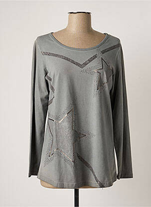 T-shirt gris BIANCA pour femme