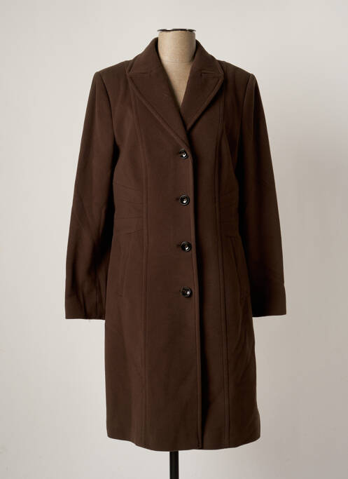 Manteau long marron CONCEPT K pour femme
