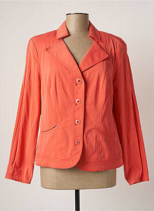 Veste casual orange FRANK WALDER pour femme