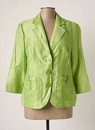 Veste casual vert FRANK WALDER pour femme
