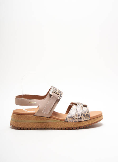 Sandales/Nu pieds beige MEPHISTO pour femme