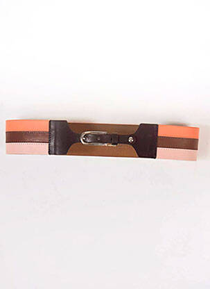 Ceinture coutures renforcées marron DEUX. BY ELINE DE MUNCK femme