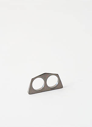 Bague matériaux métal gris PIECES femme