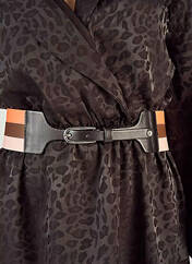 Ceinture marron DEUX. BY ELINE DE MUNCK pour femme seconde vue