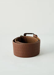 Ceinture marron DEUX. BY ELINE DE MUNCK pour femme seconde vue