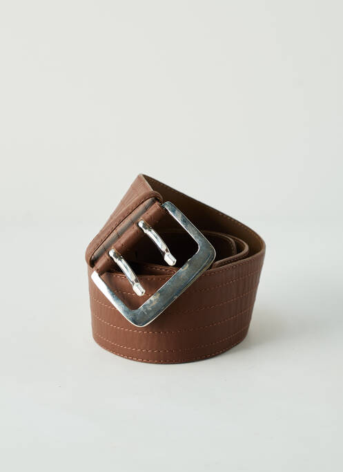 Ceinture marron DEUX. BY ELINE DE MUNCK pour femme