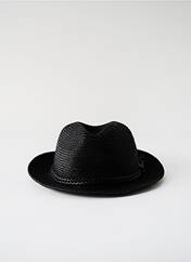 Chapeau noir PIECES pour femme seconde vue