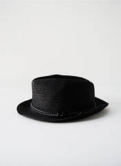 Chapeau noir PIECES pour femme seconde vue